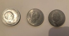 3 1965 Winston Churchill Coins