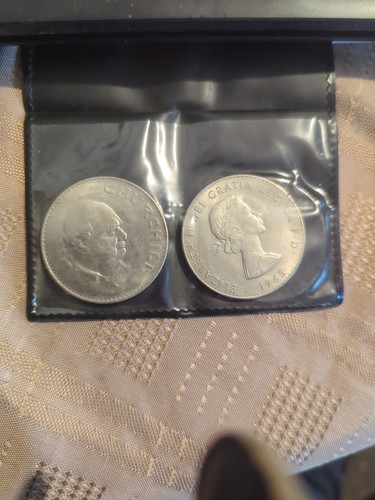 Churchill 1965 coins - 1965,